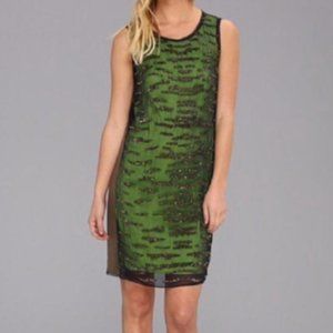 Elie Tahari Green Cocktail Dress NWT